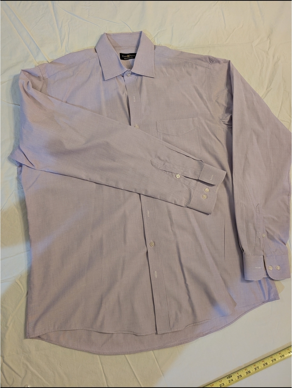 Club Room Lavender Button-Down Dress Shirt